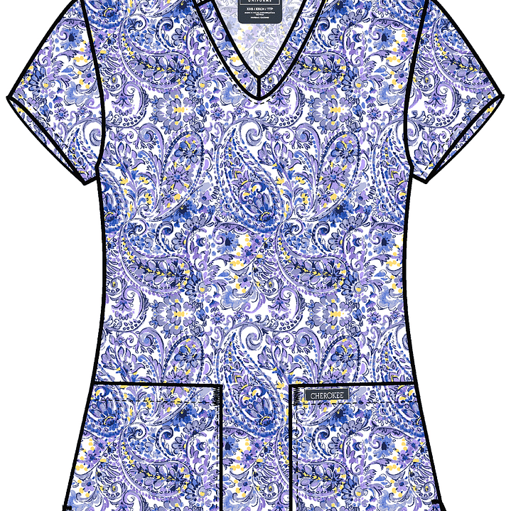 Top Diseño Mujer con Cuello en V CK856 50