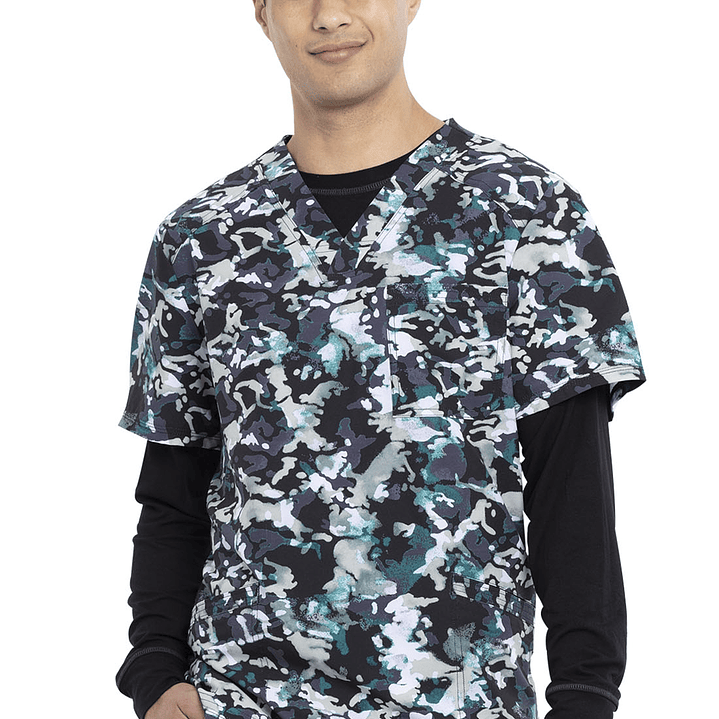 Top Diseño Hombre con Cuello en V CK920 2