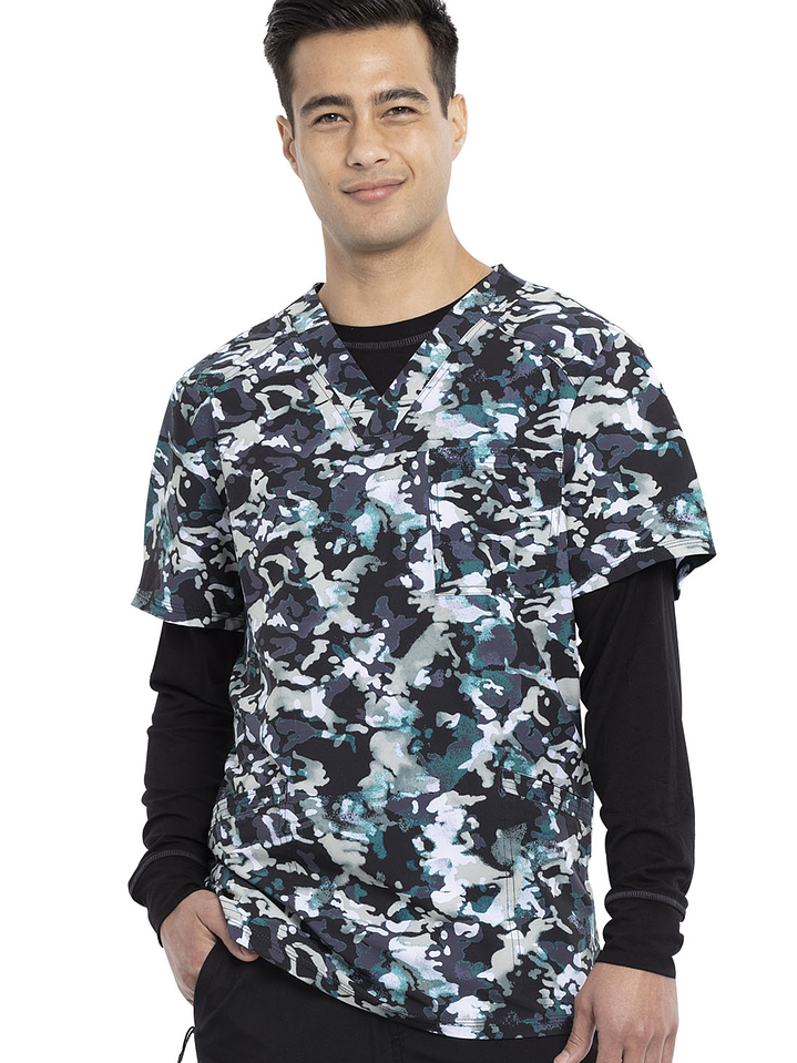 Top Diseño Hombre con Cuello en V CK920 2