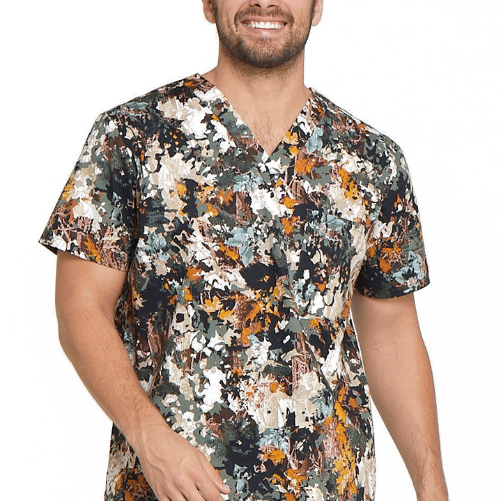 Top Diseño Hombre con Cuello en V DK725 1