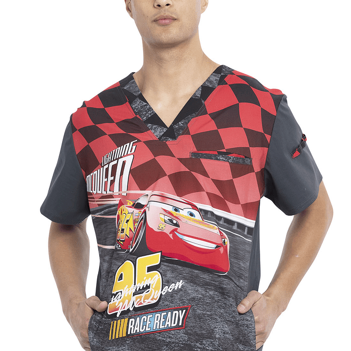 Top Diseño Hombre con Cuello en V TF700 1