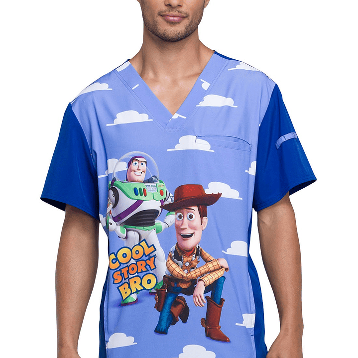 Top Diseño Hombre con Cuello en V TF700 1