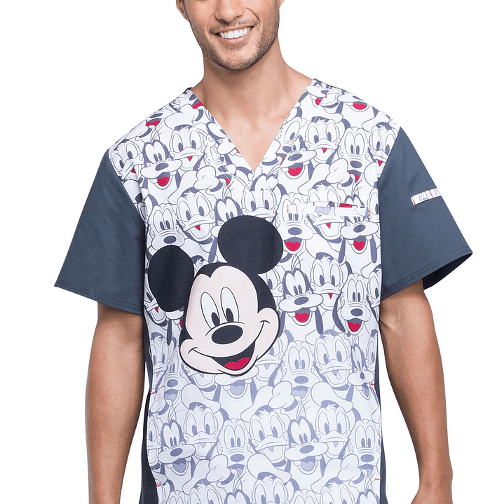 Top Diseño Hombre con Cuello en V TF700 1