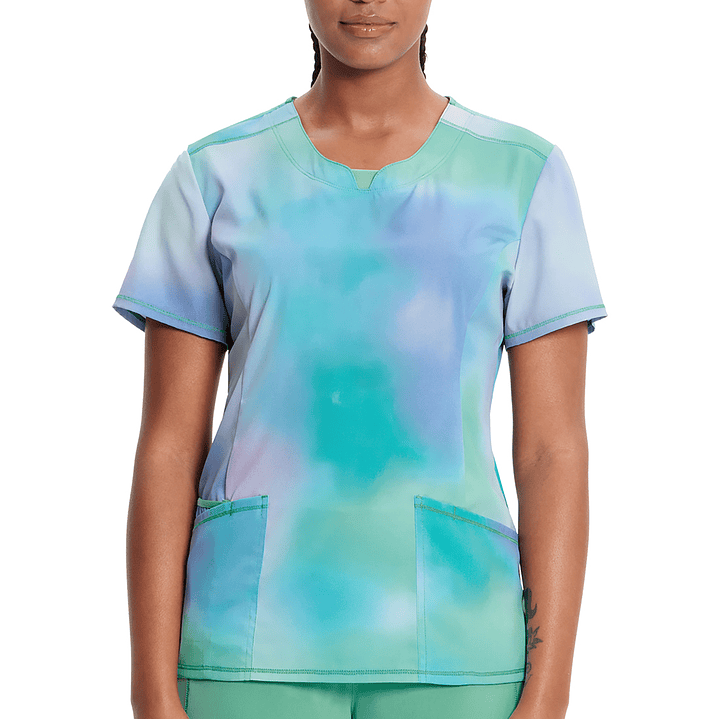 Top Diseño Mujer con Cuello Redondo CK609 1