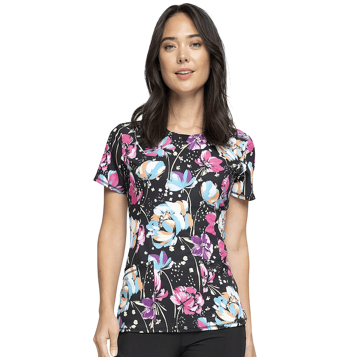 Top Diseño Mujer con Cuello Redondo CK609 1