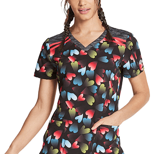 Top Diseño Mujer con Cuello en V DK602