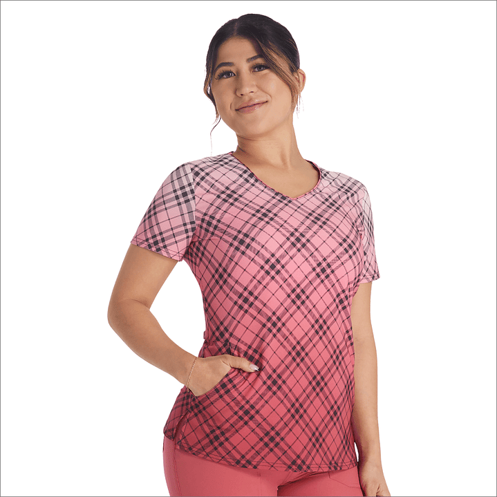 Top Diseño Mujer con Cuello en V DK853 1