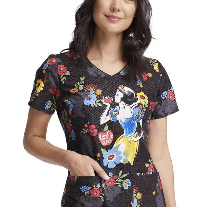 Top Diseño Mujer con Cuello en V TF614 1