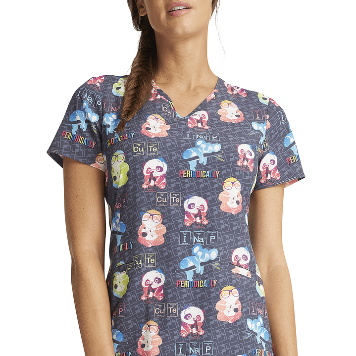 Top Diseño Mujer con Cuello en V CK637 1