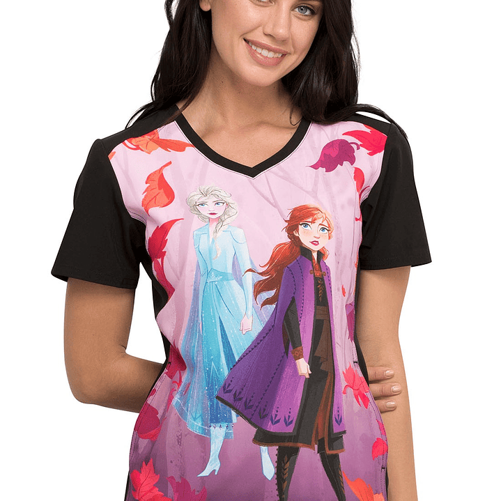 Top Diseño Mujer con Cuello en V TF637 1