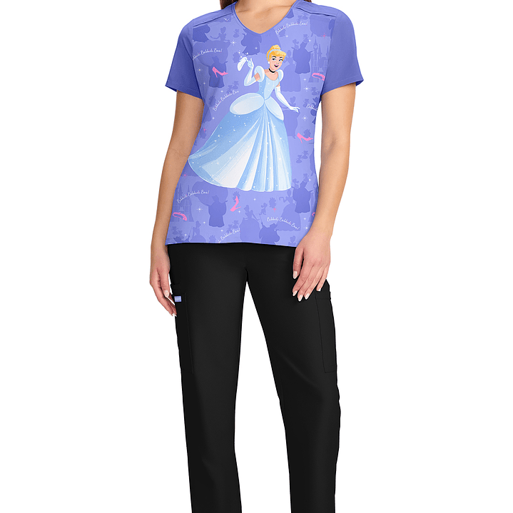 Top Diseño Mujer con Cuello en V TF639 2