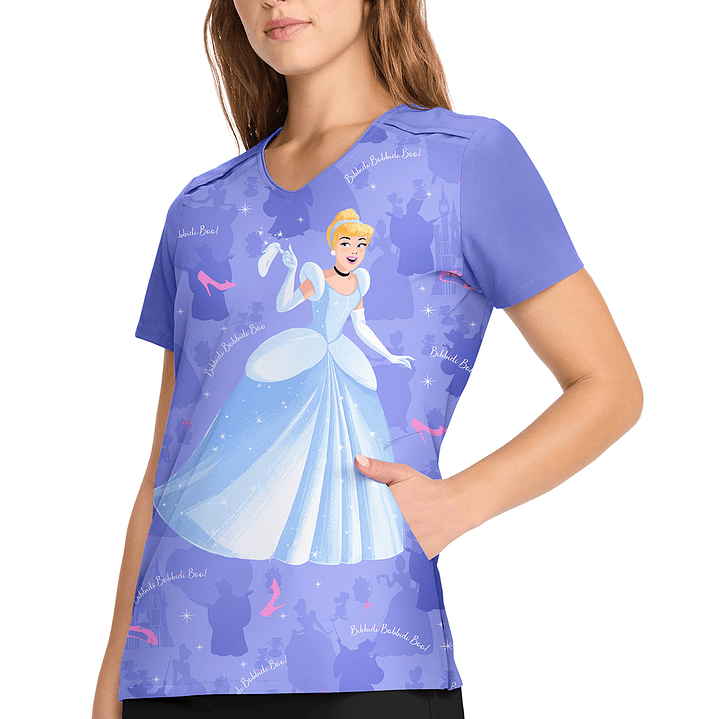 Top Diseño Mujer con Cuello en V TF639 3