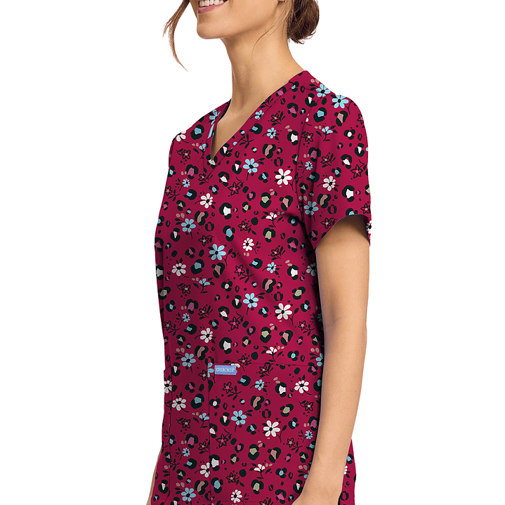 Top Diseño Mujer con Cuello en V CK856 3