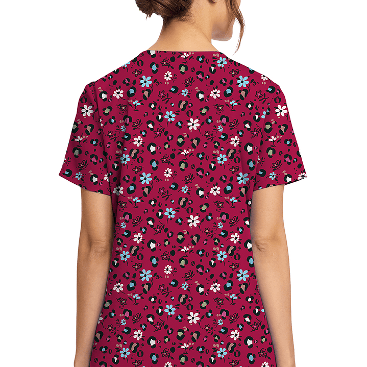 Top Diseño Mujer con Cuello en V CK856 4