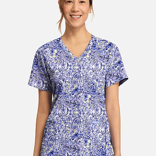 Top Diseño Mujer con Cuello en V CK856