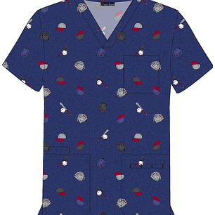 Top Diseño Hombre con Cuello en V CK691