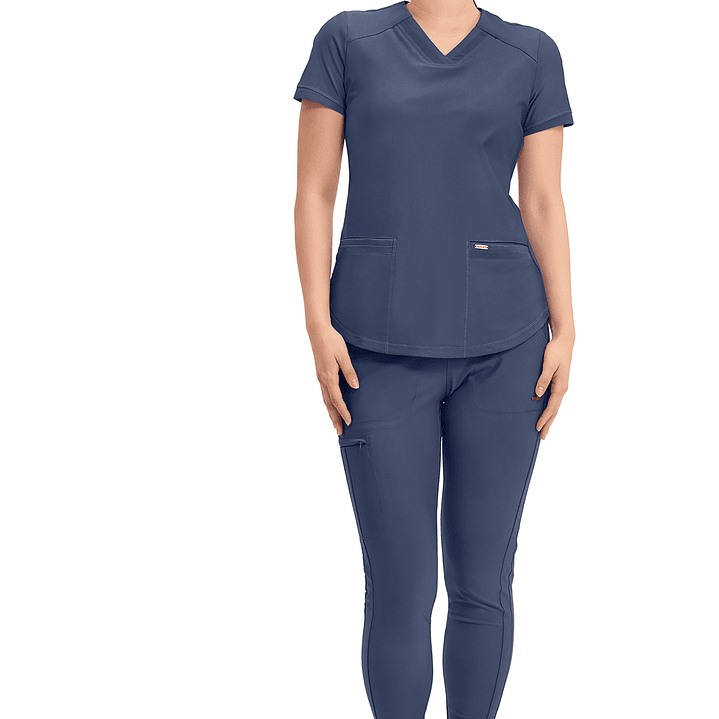 Top Mujer Con Cuello en V CK840 2