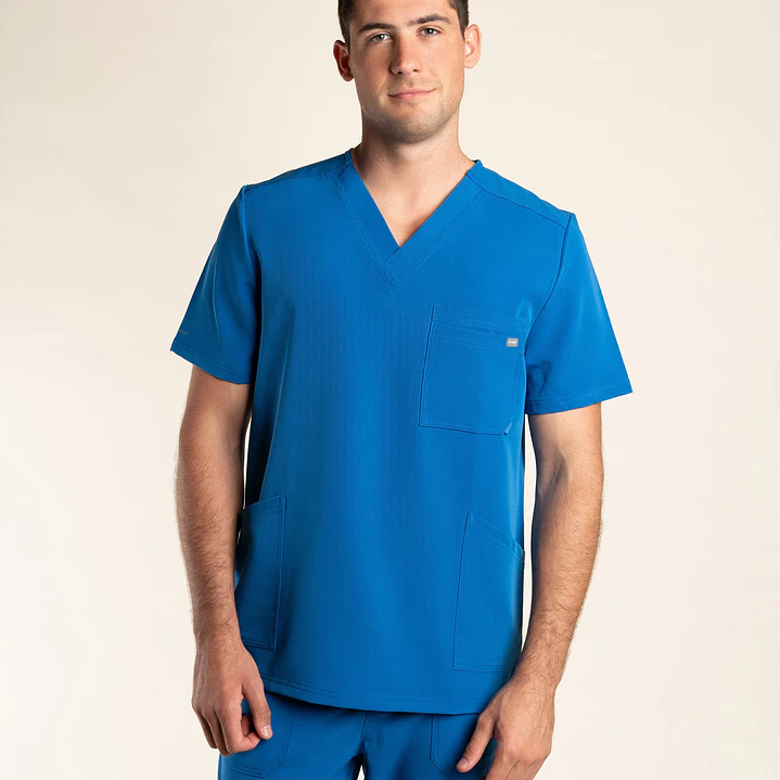 Top Hombre de Cuello en V SCORPI  HT-29 AQUA 1