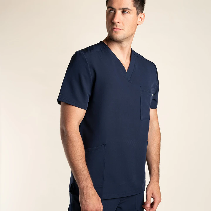 Top Hombre de Cuello en V SCORPI  HT-29 AQUA 4
