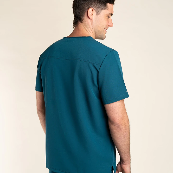 Top Hombre de Cuello en V SCORPI  HT-29 AQUA 12