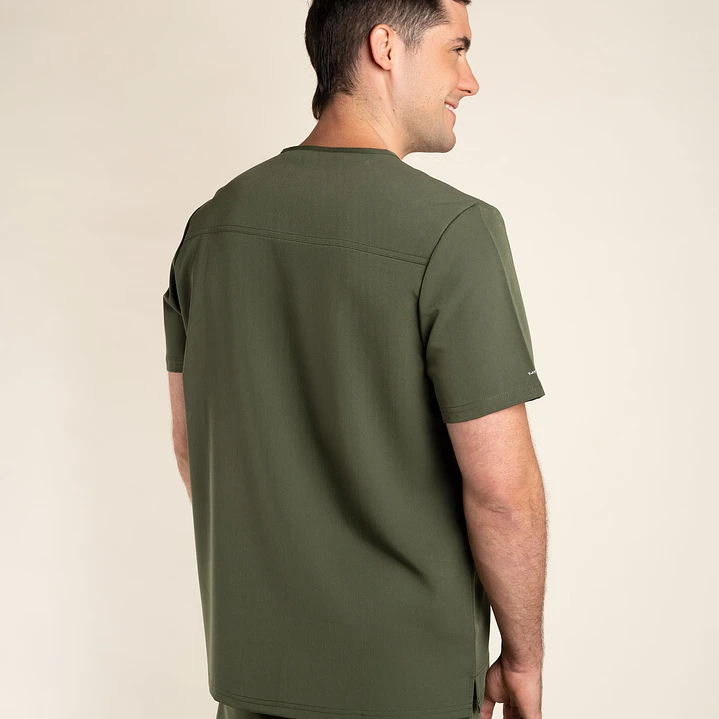 Top Hombre de Cuello en V SCORPI  HT-29 AQUA 18