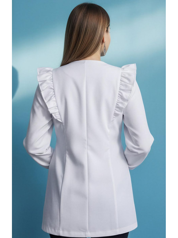 Chaqueta Clínica con Vuelos  3