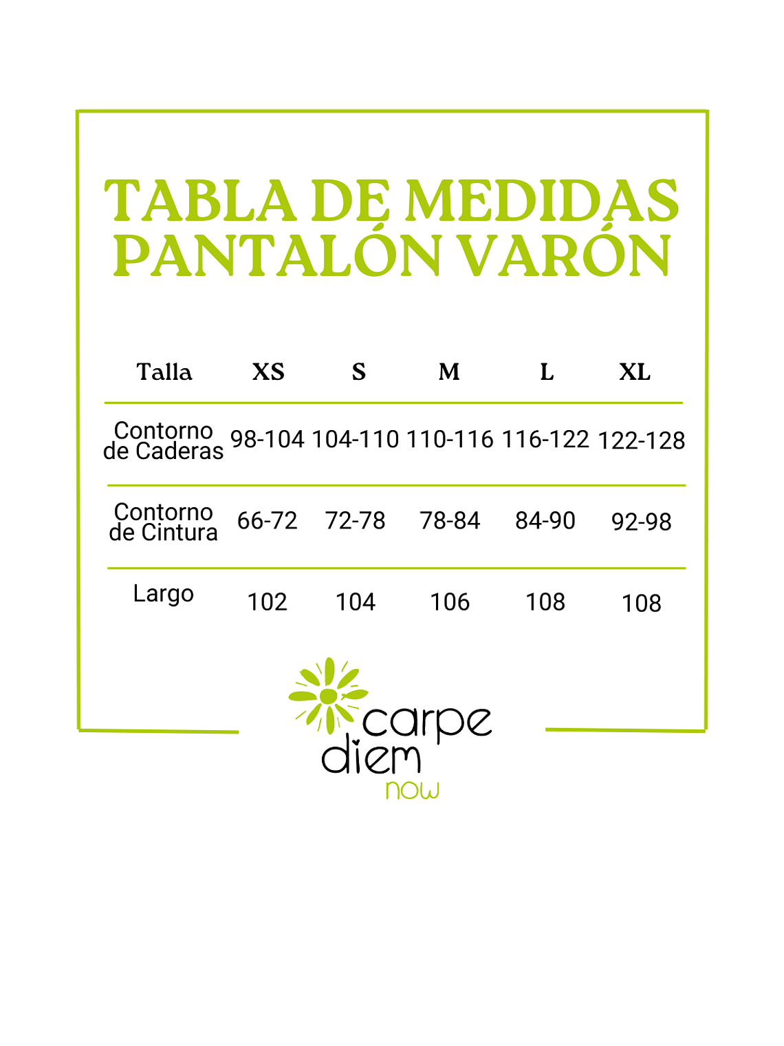 Pantalón Varón  8