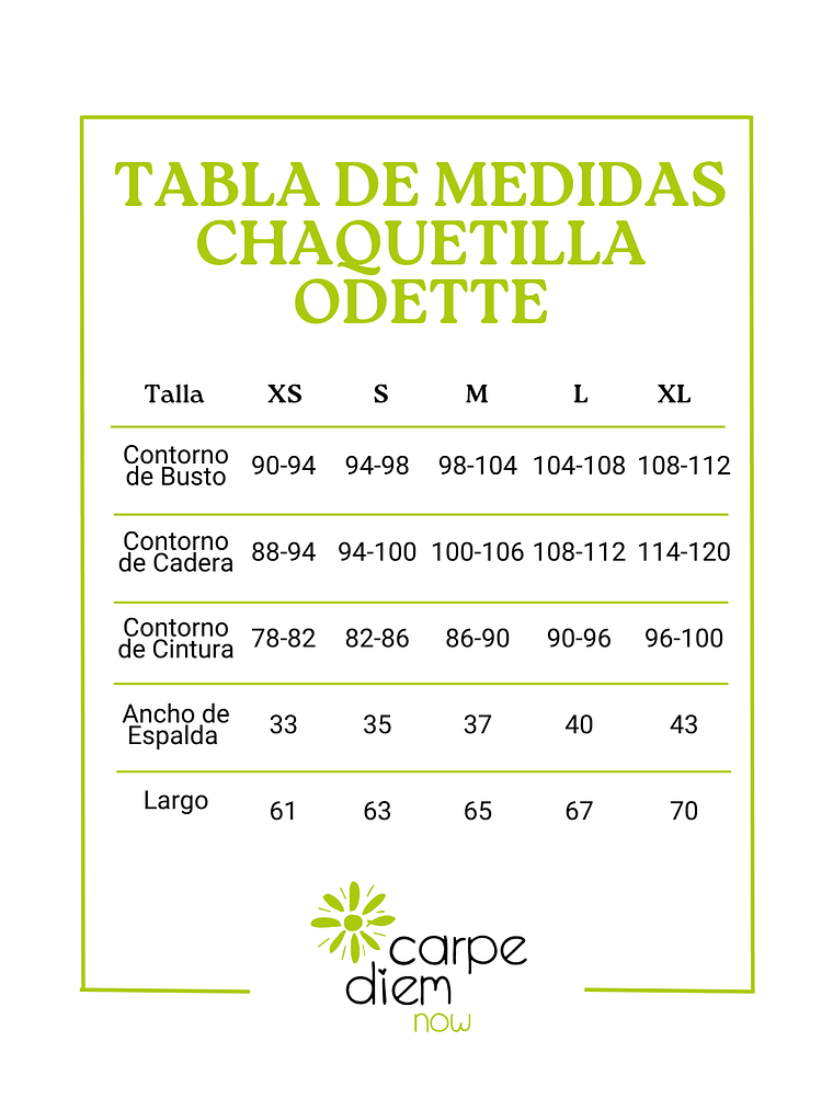 Chaquetilla Clínica Odette 10