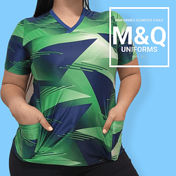 Delantal Geométrico M&Q® uniforms