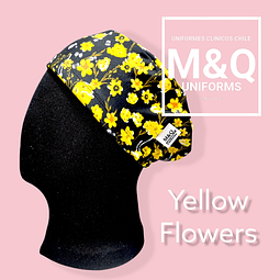 YELLOW FLOWERS M&Q® UNIFORMS