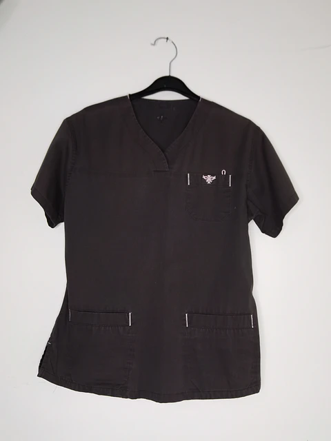 Delantal cafe grisaseo talla XS