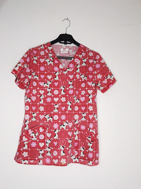 Delantal estampado talla XS