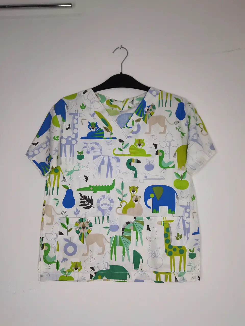Delantal estampado talla XS 1