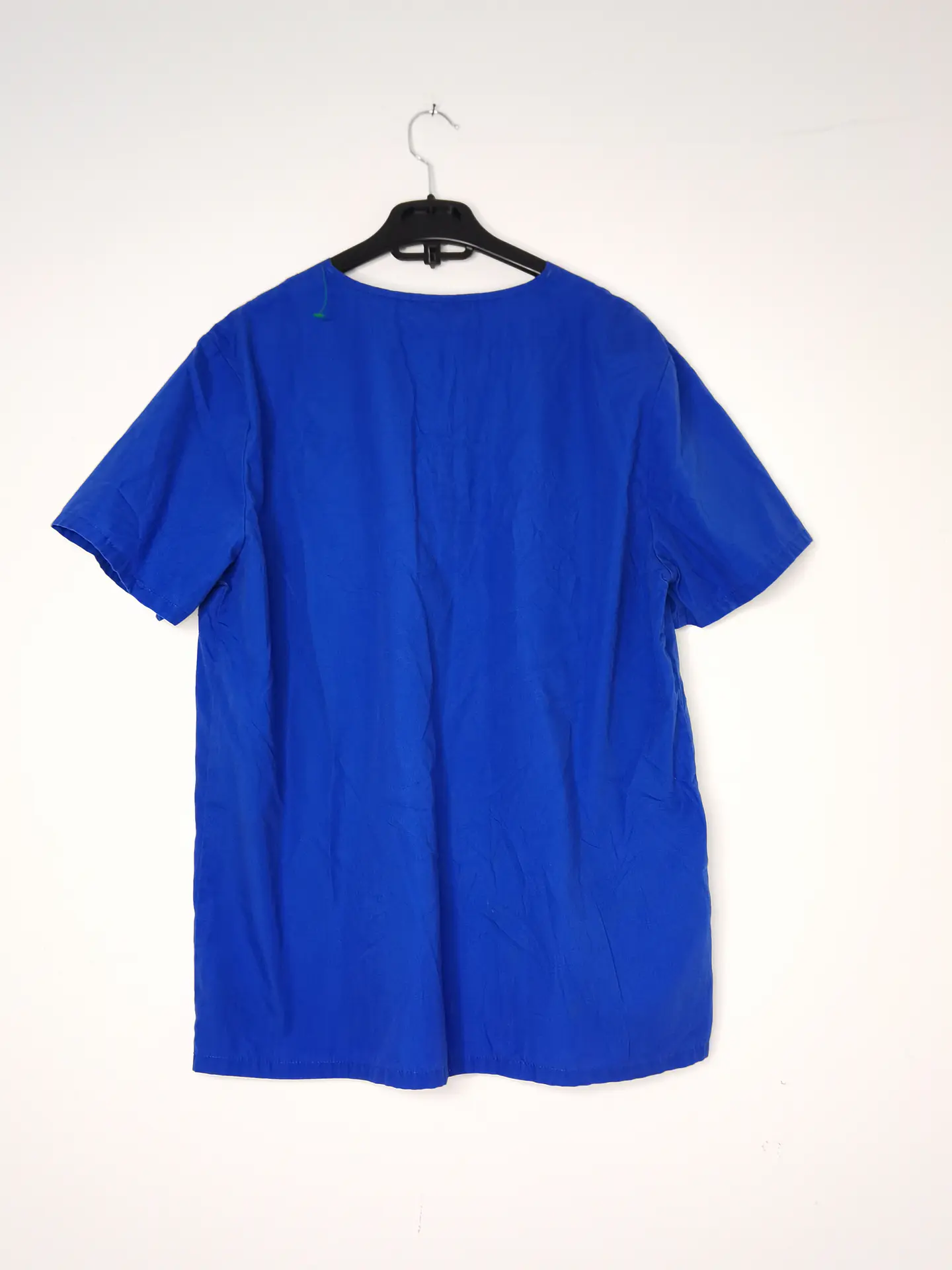 Delantal azul rey talla S 2