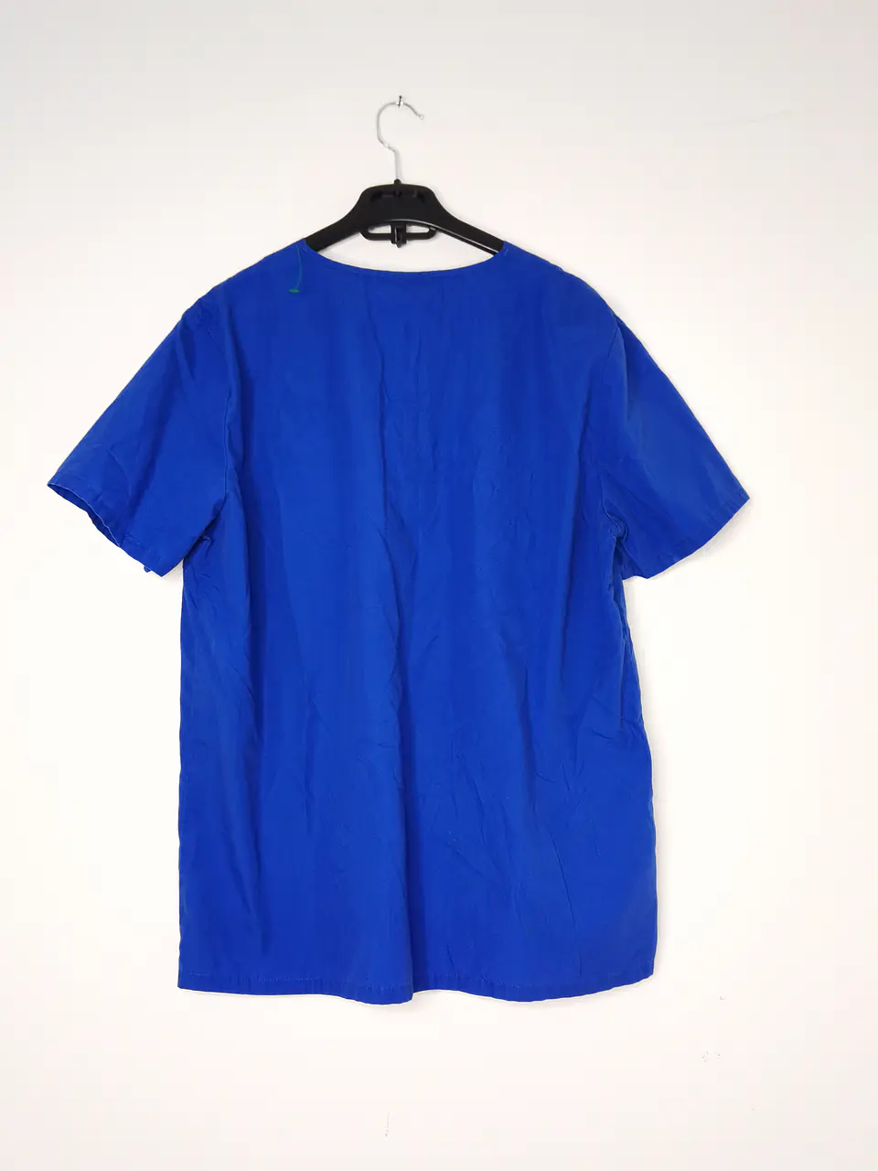 Delantal azul rey talla S 2