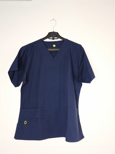 Delantal azul marino talla M