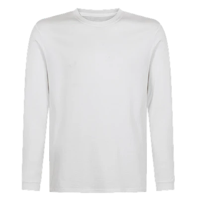 Polera cuello polo algodón o manga larga unisex