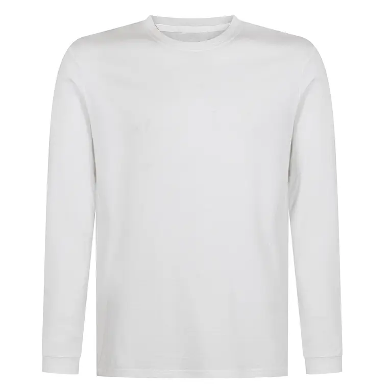 Polera cuello polo algodón o manga larga unisex 3