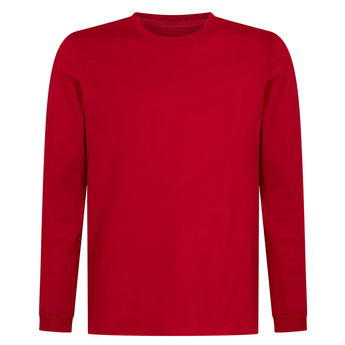 Polera cuello polo algodón o manga larga unisex 7