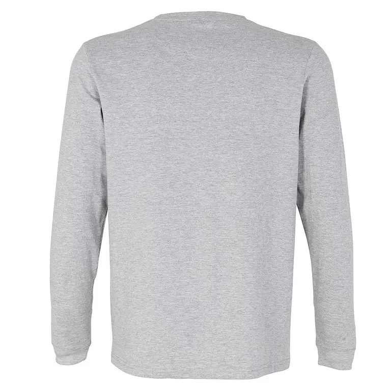 Polera cuello polo algodón o manga larga unisex 14