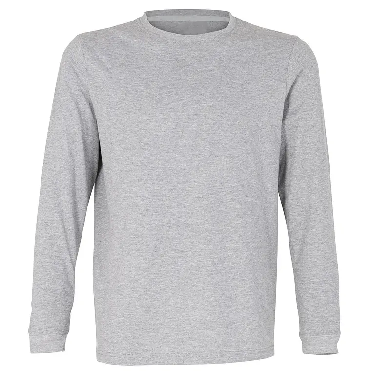 Polera cuello polo algodón o manga larga unisex 13