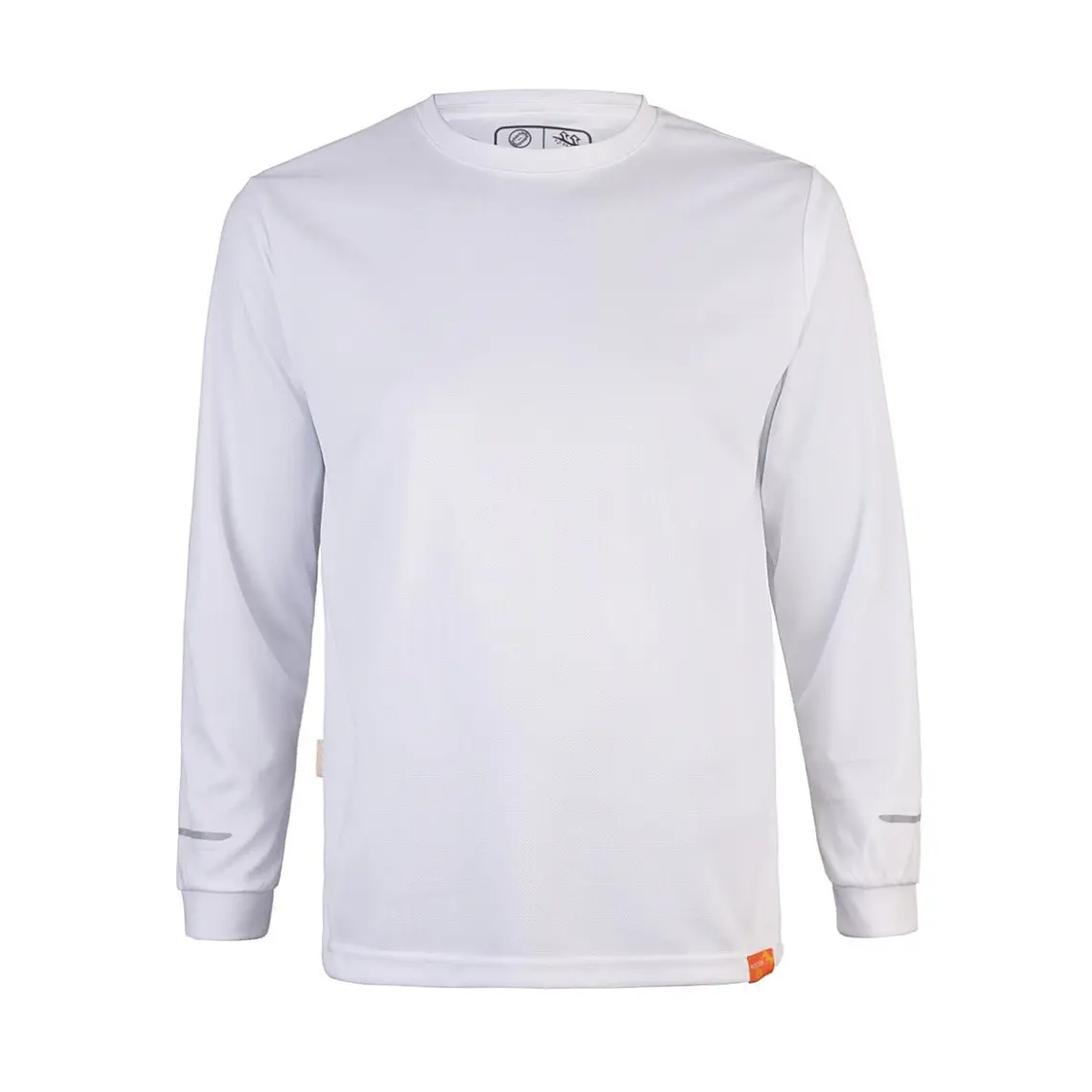 Polera cuello polo dryfit  manga larga unisex 1