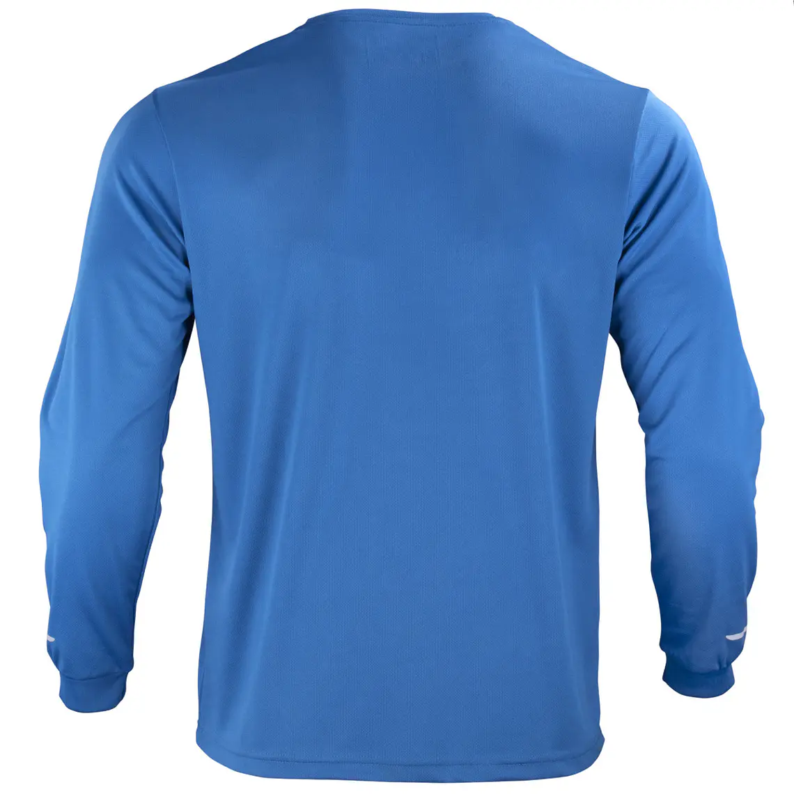 Polera cuello polo dryfit  manga larga unisex 8