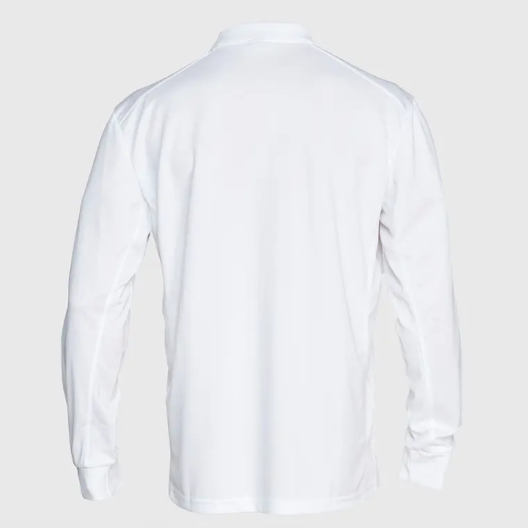 Polera cuello camisero dryfit  manga larga hombre 3