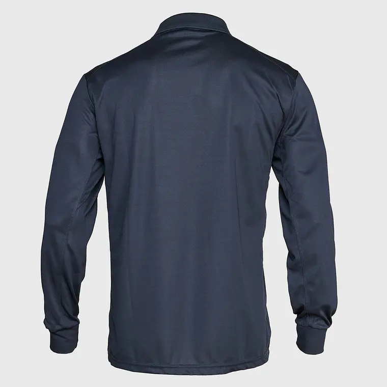 Polera cuello camisero dryfit  manga larga hombre 12