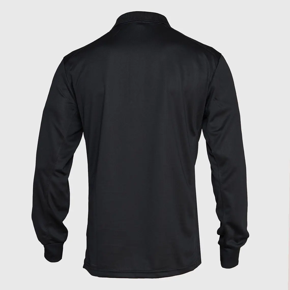Polera cuello camisero dryfit  manga larga hombre 6