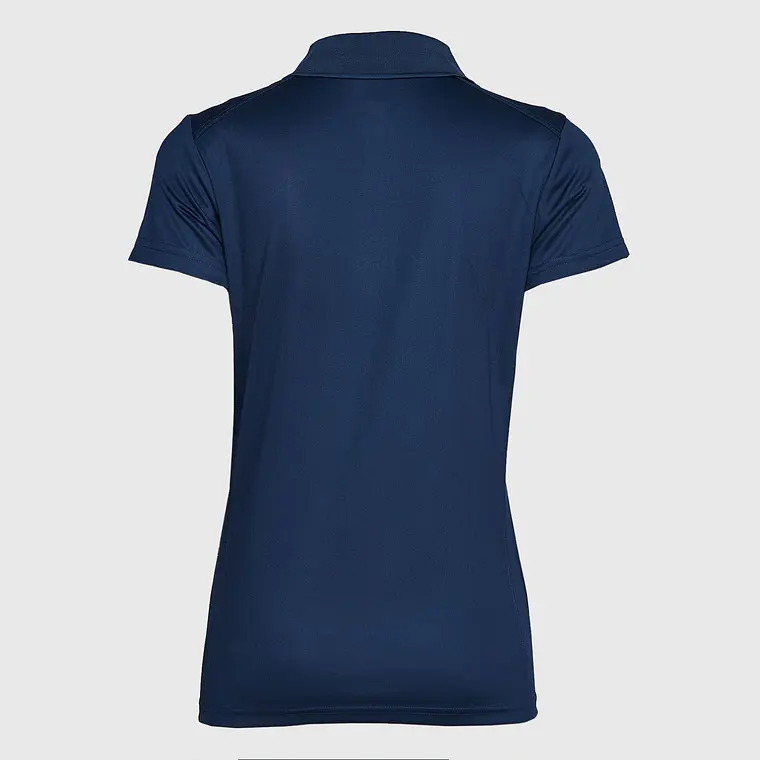 Polera cuello camisero dryfit manga corta mujer 18