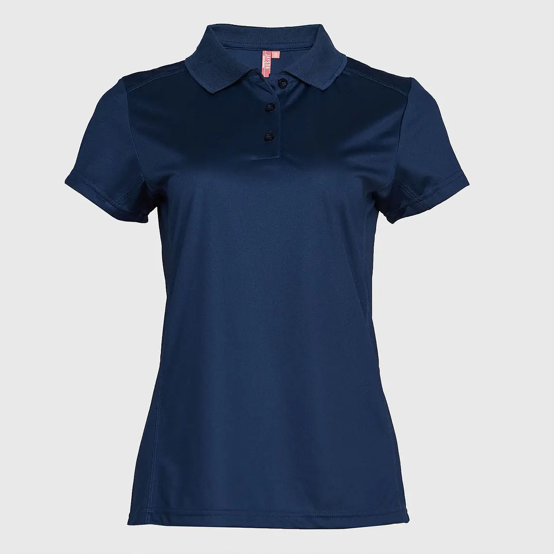 Polera cuello camisero dryfit manga corta mujer 16