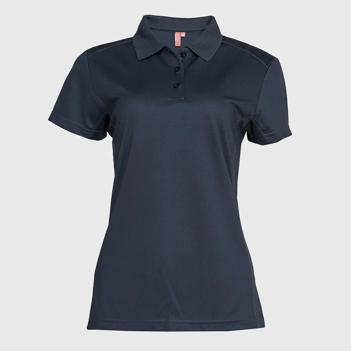 Polera cuello camisero dryfit manga corta mujer 4