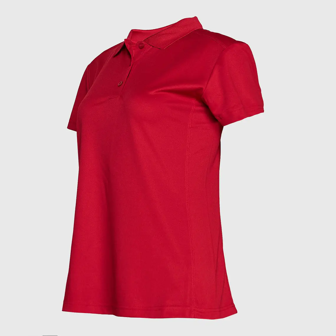 Polera cuello camisero dryfit manga corta mujer 8